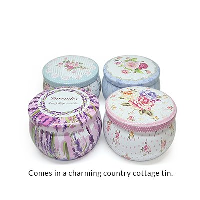 SOY CANDLE - Almond Vanilla