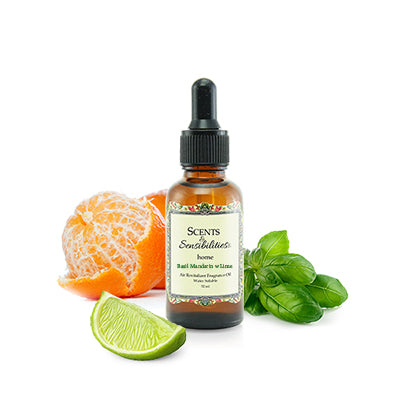 AIR REVITALIZER FRAGRANCE OIL - Basil Mandarin with Lime