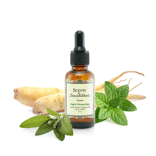 AIR REVITALIZER FRAGRANCE OIL - Sage & Ginseng Mint