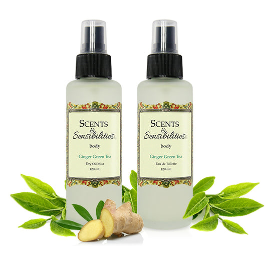 BODY - FRAGRANCE LAYERING SETS -  Ginger Green Tea