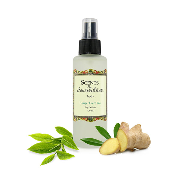 BODY - DRY OIL MIST -  Ginger Green Tea