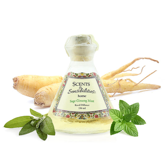 REED DIFFUSER -  Sage & Ginseng Mint