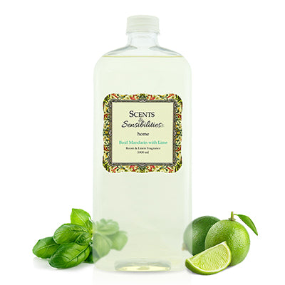 ROOM & LINEN FRAGRANCES - Basil Mandarin with Lime